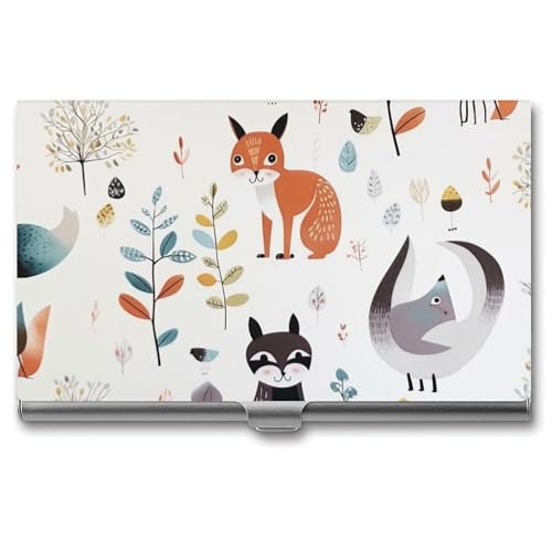 Anceky Winter Snowy Business Name Cards Booklet für Fachleute, Führungskräfte von Anceky