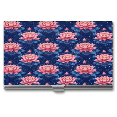 Anceky Yoga Meditation Lotus Business Name Card Holder Männer Frauen Anceky Yoga Meditation Lotus Business Name Card Holder Männer Frauen von Anceky