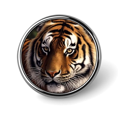 Anstecknadel mit Palmen und Fischerbooten, runde Anstecknadeln aus Metall, modisches Abzeichen für Hemden, Jacken, Hüte von Anceky