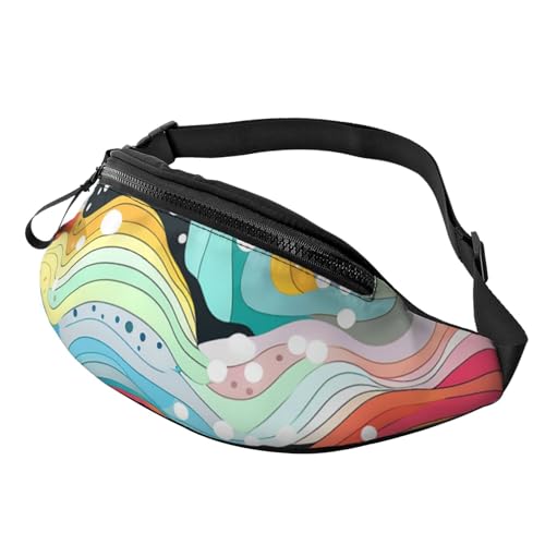 Bauchtasche, modische Hüfttasche, Bauchtasche für Damen und Herren, leichte Bauchtasche, Hüfttasche für Hundeauslauf, Reisen, Kaffeemuster, Einheitsgröße Bauchtasche, modische Hüfttasche, Bauchtasche für Damen und Herren, leichte Bauchtasche, Hüfttasche für Hundeauslauf, Reisen, Kaffeemuster, Einheitsgröße von Anceky