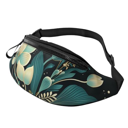 Bauchtasche, modische Hüfttasche, Bauchtasche für Damen und Herren, leichte Bauchtasche, Hüfttasche für Hundeauslauf, Reisen, verspielte Pflanzen, Einheitsgröße Bauchtasche, modische Hüfttasche, Bauchtasche für Damen und Herren, leichte Bauchtasche, Hüfttasche für Hundeauslauf, Reisen, verspielte Pflanzen, Einheitsgröße von Anceky