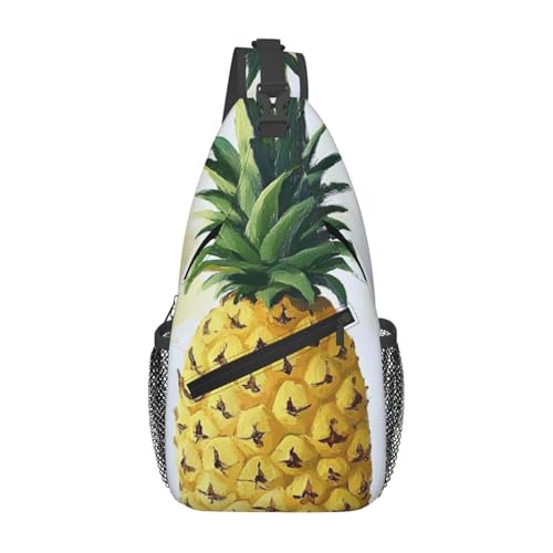 Be a Pine Bedruckte Sling-Brusttasche für Männer und Frauen, lässiger Crossbody-Sling-Rucksack, Schultertasche für Schule, Wandern, Camping, Reisen, Schwarz, Einheitsgröße, Wanderrucksack Be a Pine Bedruckte Sling-Brusttasche für Männer und Frauen, lässiger Crossbody-Sling-Rucksack, Schultertasche für Schule, Wandern, Camping, Reisen, Schwarz, Einheitsgröße, Wanderrucksack von Anceky