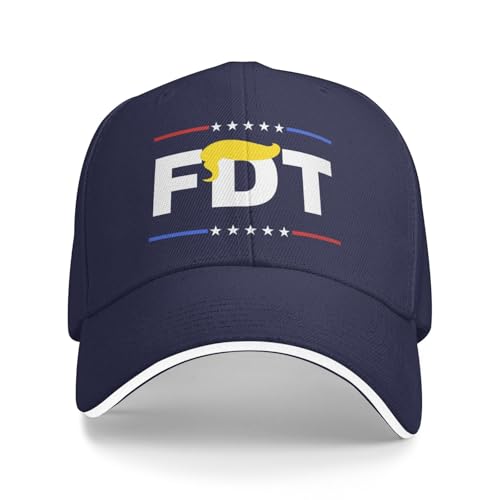 FDT Hat Fuck Donald Trump Anti 45 47 Baseballkappe Trucker Cap für Männer Frauen von Anceky