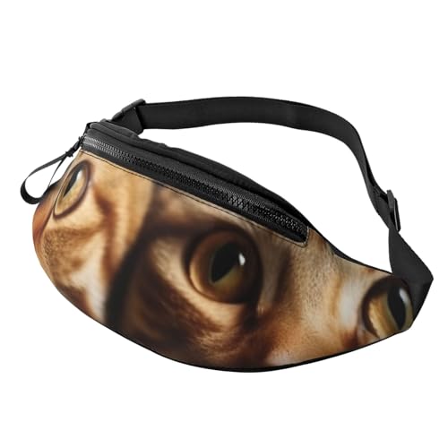 Gürteltasche mit Katzenmotiv, für Männer und Frauen, leicht, verstellbar, modische Hüfttasche für Reisen, Wandern und Laufen Gürteltasche mit Katzenmotiv, für Männer und Frauen, leicht, verstellbar, modische Hüfttasche für Reisen, Wandern und Laufen von Anceky