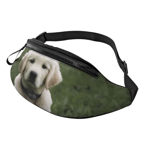 Gürteltaschen mit 3D-Golden Retrievern, Hüfttasche für Damen und Herren, leichte Bauchtasche mit Reißverschlusstaschen, verstellbarer Gürtel für Hundespaziergänge, Laufen, Radfahren, Wandern, Outdoor- Gürteltaschen mit 3D-Golden Retrievern, Hüfttasche für Damen und Herren, leichte Bauchtasche mit Reißverschlusstaschen, verstellbarer Gürtel für Hundespaziergänge, Laufen, Radfahren, Wandern, Outdoor- von Anceky