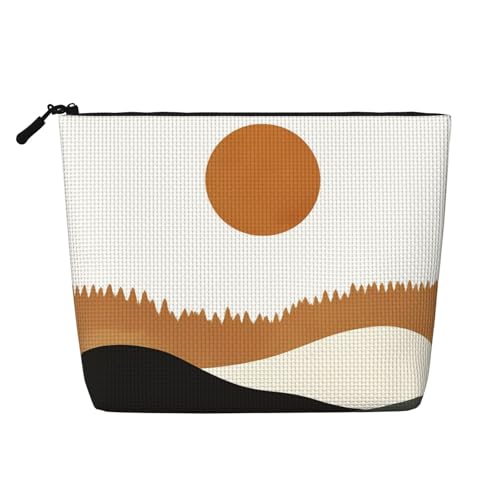 Kosmetiktasche mit Aufschrift „Adventure Camper Rainbow Sun Mountain, lustige Make-up-Tasche für Frauen, Weihnachts- und Geburtstagsgeschenke, Toilettenartikel-Zubehör von Anceky