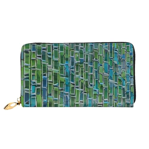 Lange Lederbrieftasche aus Abalone-Perlmutt, große Kapazität, weiches PU-Leder für Damen mit mehreren Kartenfächern, Handytasche und Münzbörse mit Reißverschluss, stilvolle Clutch mit Handykartenhalte Lange Lederbrieftasche aus Abalone-Perlmutt, große Kapazität, weiches PU-Leder für Damen mit mehreren Kartenfächern, Handytasche und Münzbörse mit Reißverschluss, stilvolle Clutch mit Handykartenhalte von Anceky
