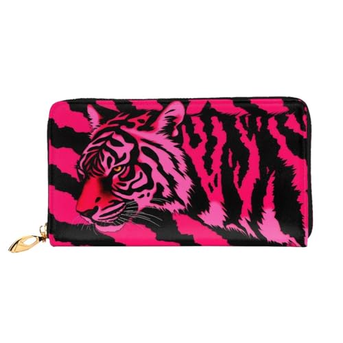 Lange Lederbrieftasche mit Zebra-Tiger-Leoparden-Muster, große Kapazität, weiches PU-Leder für Damen mit mehreren Kartenfächern, Handytasche und Münzbörse mit Reißverschluss, stilvolle Clutch mit Hand Lange Lederbrieftasche mit Zebra-Tiger-Leoparden-Muster, große Kapazität, weiches PU-Leder für Damen mit mehreren Kartenfächern, Handytasche und Münzbörse mit Reißverschluss, stilvolle Clutch mit Hand von Anceky