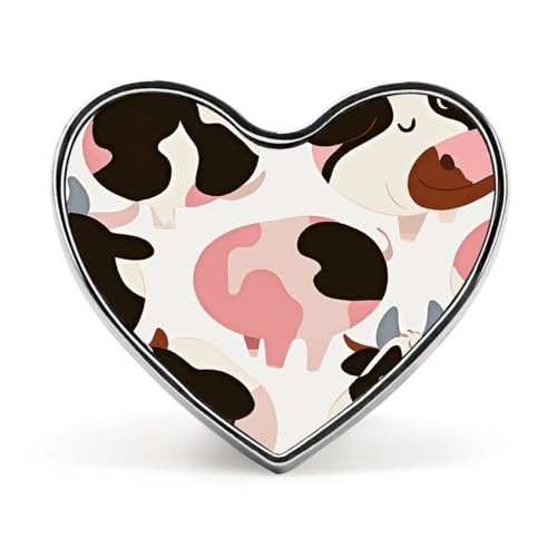 Leichte, langlebige Anstecknadel aus Metall mit Badewannenhund-Motiv, rund, modisches Herz-Abzeichen für Hemden, Jacken, Hüte Leichte, langlebige Anstecknadel aus Metall mit Badewannenhund-Motiv, rund, modisches Herz-Abzeichen für Hemden, Jacken, Hüte von Anceky