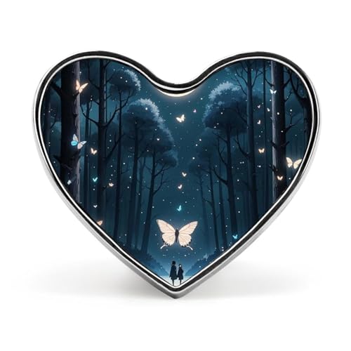 Leichte, langlebige Anstecknadel aus Metall mit Karate-Silhouette, rundes, modisches Herz-Abzeichen für Hemden, Jacken, Hüte Leichte, langlebige Anstecknadel aus Metall mit Karate-Silhouette, rundes, modisches Herz-Abzeichen für Hemden, Jacken, Hüte von Anceky