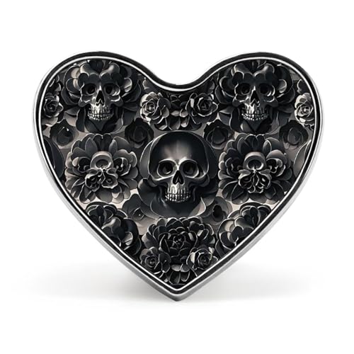 Leichte, langlebige Anstecknadel aus Metall mit Weizenfeldern und Zypressenbäumen, rundes, modisches Herz-Abzeichen für Hemden, Jacken, Hüte von Anceky