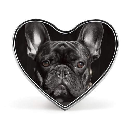 Leichte, langlebige Anstecknadel aus Metall mit dem Motiv „Paar beobachtet Sonnenaufgang, rundes, modisches Herz-Abzeichen für Hemden, Jacken, Hüte Leichte, langlebige Anstecknadel aus Metall mit dem Motiv „Paar beobachtet Sonnenaufgang, rundes, modisches Herz-Abzeichen für Hemden, Jacken, Hüte von Anceky