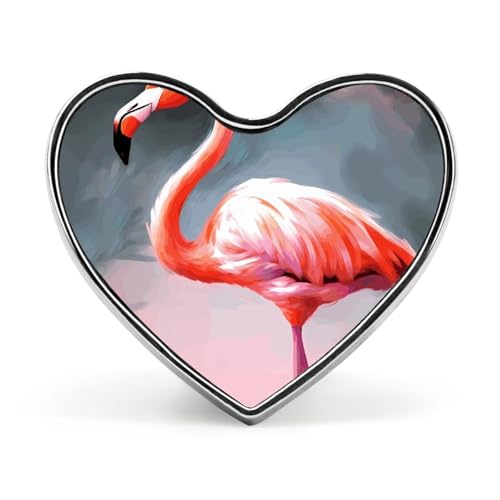 Leichte, langlebige Anstecknadel aus Metall mit roter Rose und Zuckerschädel, rundes modisches Herz-Abzeichen für Hemden, Jacken, Hüte von Anceky