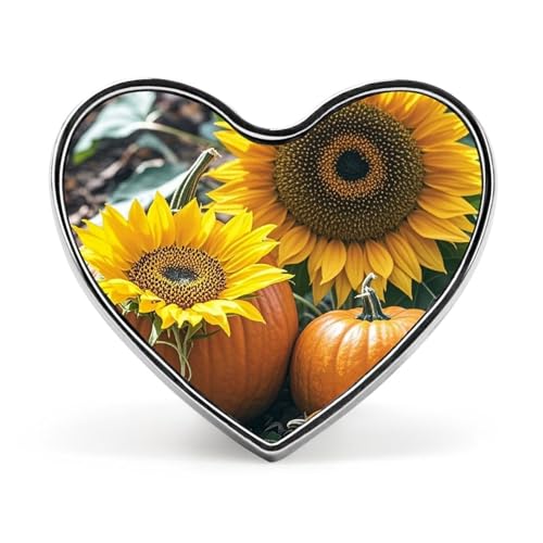 Leichte, langlebige Anstecknadel aus Metall mit springendem Delfin, rundes, modisches Herz-Abzeichen für Hemden, Jacken, Hüte von Anceky