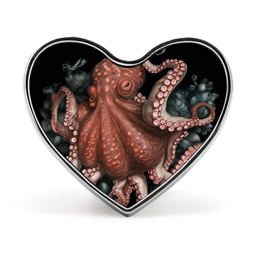 Leichte, langlebige Chamäleon-Anstecknadel aus Metall, rundes, modisches Herz-Abzeichen für Hemden, Jacken, Hüte Leichte, langlebige Chamäleon-Anstecknadel aus Metall, rundes, modisches Herz-Abzeichen für Hemden, Jacken, Hüte von Anceky