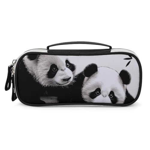Make-up-Organizer mit niedlichem Panda-Print, Reise-Make-up-Tasche, Kosmetiktasche für Frauen, Reise-Kulturtasche von Anceky