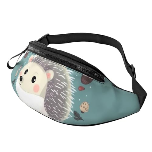 Niedliche Gürteltasche mit Cartoon-Igel-Motiv für Männer und Frauen, leichte, verstellbare Gürteltasche, modische Hüfttasche für Reisen, Wandern und Laufen Niedliche Gürteltasche mit Cartoon-Igel-Motiv für Männer und Frauen, leichte, verstellbare Gürteltasche, modische Hüfttasche für Reisen, Wandern und Laufen von Anceky