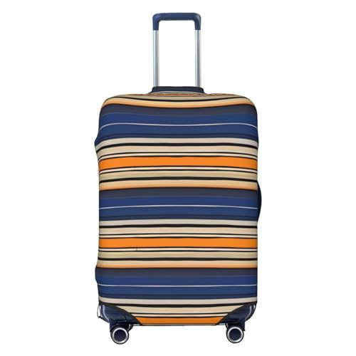 Reisegepäckhülle mit abstraktem geometrischem Druck, Spandex-Kofferschutztasche, doppelseitig Bedruckt mit abstraktem geometrischem Druck, passend für 18-32 Zoll großes Gepäck, Kofferhülle für Kinder von Anceky