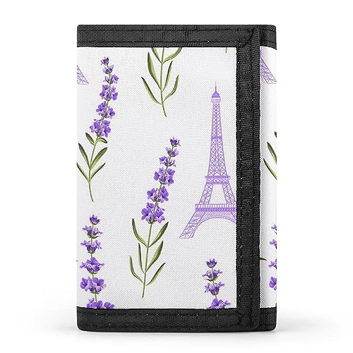 Riesiger Dinosaurier zerstört den Park in Grün, dreifach gefaltete Geldbörse, stilvolle Geldbörse mit Schlüsselanhänger, Kreditkartenetui, Kartenhalter für Crash-Rechnungen, Quittungen, Damen und Herr von Anceky