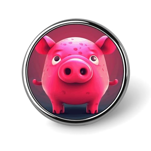 Rote Rose Sugar Skull Anstecknadel, Runde Anstecknadeln aus Metall, Modeabzeichen für Hemden, Jacken, Hüte Rote Rose Sugar Skull Anstecknadel, Runde Anstecknadeln aus Metall, Modeabzeichen für Hemden, Jacken, Hüte von Anceky