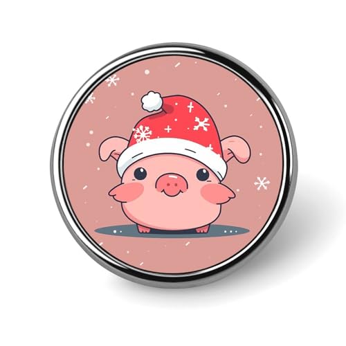 Rote Rose Sugar Skull Anstecknadel, Runde Anstecknadeln aus Metall, Modeabzeichen für Hemden, Jacken, Hüte Rote Rose Sugar Skull Anstecknadel, Runde Anstecknadeln aus Metall, Modeabzeichen für Hemden, Jacken, Hüte von Anceky