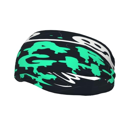 Schweißresistentes Stirnband mit Spooky Ghost-Motiv, modisches Sportkopftuch, atmungsaktives Haarband, schweißableitendes Stirnband für Fitnessgeräte für Damen und Herren Schweißresistentes Stirnband mit Spooky Ghost-Motiv, modisches Sportkopftuch, atmungsaktives Haarband, schweißableitendes Stirnband für Fitnessgeräte für Damen und Herren von Anceky