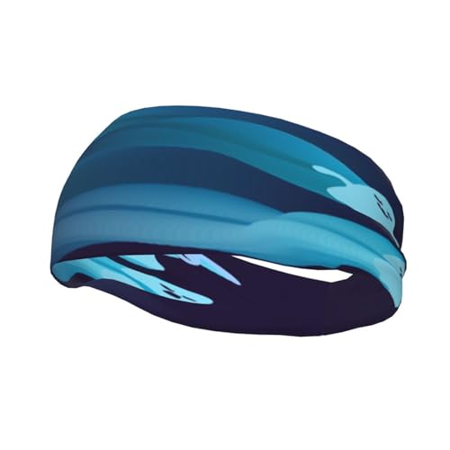 Schweißresistentes Stirnband mit Spooky Ghost-Motiv, modisches Sportkopftuch, atmungsaktives Haarband, schweißableitendes Stirnband für Fitnessgeräte für Damen und Herren Schweißresistentes Stirnband mit Spooky Ghost-Motiv, modisches Sportkopftuch, atmungsaktives Haarband, schweißableitendes Stirnband für Fitnessgeräte für Damen und Herren von Anceky
