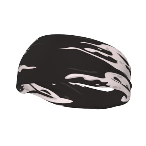 Schweißresistentes Stirnband mit Spooky Ghost-Motiv, modisches Sportkopftuch, atmungsaktives Haarband, schweißableitendes Stirnband für Fitnessgeräte für Damen und Herren Schweißresistentes Stirnband mit Spooky Ghost-Motiv, modisches Sportkopftuch, atmungsaktives Haarband, schweißableitendes Stirnband für Fitnessgeräte für Damen und Herren von Anceky