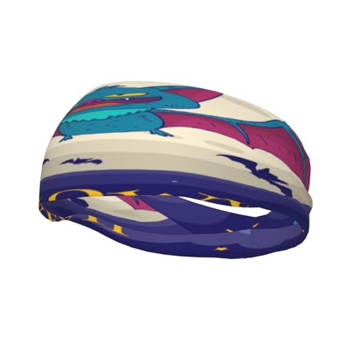 Schweißresistentes Stirnband mit Vampir-Dämonen-Motiv, modisches Sport-Kopftuch, atmungsaktives Haarband, schweißableitendes Stirnband für Fitnessgeräte für Damen und Herren Schweißresistentes Stirnband mit Vampir-Dämonen-Motiv, modisches Sport-Kopftuch, atmungsaktives Haarband, schweißableitendes Stirnband für Fitnessgeräte für Damen und Herren von Anceky