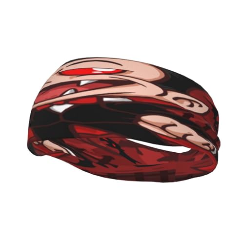 Schweißresistentes Stirnband mit Vampir-Dämonen-Motiv, modisches Sport-Kopftuch, atmungsaktives Haarband, schweißableitendes Stirnband für Fitnessgeräte für Damen und Herren Schweißresistentes Stirnband mit Vampir-Dämonen-Motiv, modisches Sport-Kopftuch, atmungsaktives Haarband, schweißableitendes Stirnband für Fitnessgeräte für Damen und Herren von Anceky