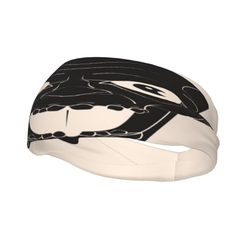 Schweißresistentes Stirnband mit Vampir-Dämonen-Motiv, modisches Sport-Kopftuch, atmungsaktives Haarband, schweißableitendes Stirnband für Fitnessgeräte für Damen und Herren Schweißresistentes Stirnband mit Vampir-Dämonen-Motiv, modisches Sport-Kopftuch, atmungsaktives Haarband, schweißableitendes Stirnband für Fitnessgeräte für Damen und Herren von Anceky