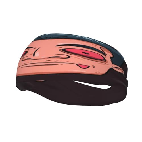 Schweißresistentes Stirnband mit Vampir-Dämonen-Motiv, modisches Sport-Kopftuch, atmungsaktives Haarband, schweißableitendes Stirnband für Fitnessgeräte für Damen und Herren Schweißresistentes Stirnband mit Vampir-Dämonen-Motiv, modisches Sport-Kopftuch, atmungsaktives Haarband, schweißableitendes Stirnband für Fitnessgeräte für Damen und Herren von Anceky