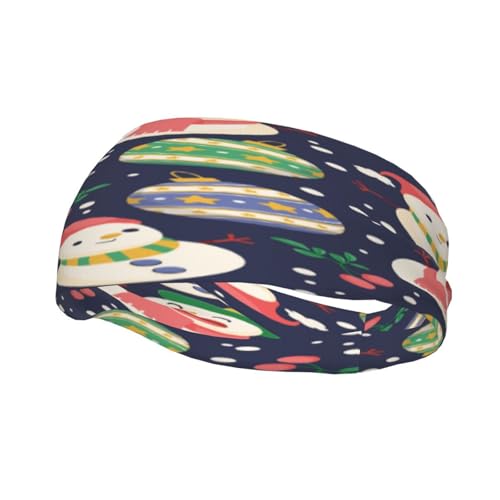 Schweißresistentes Stirnband mit Weihnachtsdekorationsmuster, modisches Sportkopftuch, atmungsaktives Haarband, schweißableitende Stirnbänder für Fitnessgeräte für Damen und Herren Schweißresistentes Stirnband mit Weihnachtsdekorationsmuster, modisches Sportkopftuch, atmungsaktives Haarband, schweißableitende Stirnbänder für Fitnessgeräte für Damen und Herren von Anceky