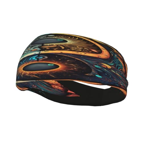 Schweißresistentes Stirnband mit chinesischen Yin-und-Yang-Kunstsymbolen, modisches Sportkopftuch, atmungsaktives Haarband, schweißableitendes Stirnband für Fitnessgeräte für Damen und Herren Schweißresistentes Stirnband mit chinesischen Yin-und-Yang-Kunstsymbolen, modisches Sportkopftuch, atmungsaktives Haarband, schweißableitendes Stirnband für Fitnessgeräte für Damen und Herren von Anceky