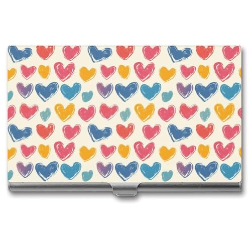 Soziale Arbeit Herz Business Name Card Holder Männer Frauen von Anceky