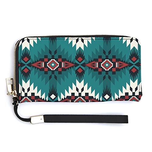 Weiche Clutch aus PU-Leder, langes, zweifach gefaltetes Portemonnaie, Münzbörse, Kreditkartenetui, langlebiger Unisex-Kartenhalter, schmale Brieftasche, Geldaufbewahrung von Anceky