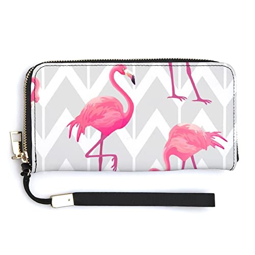 Weiche Clutch aus PU-Leder, langes, zweifach gefaltetes Portemonnaie, Münzbörse, Kreditkartenetui, langlebiger Unisex-Kartenhalter, schmale Brieftasche, Geldaufbewahrung von Anceky