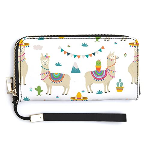 Weiche Clutch aus PU-Leder, langes, zweifach gefaltetes Portemonnaie, Münzbörse, Kreditkartenetui, langlebiger Unisex-Kartenhalter, schmale Brieftasche, Geldaufbewahrung von Anceky