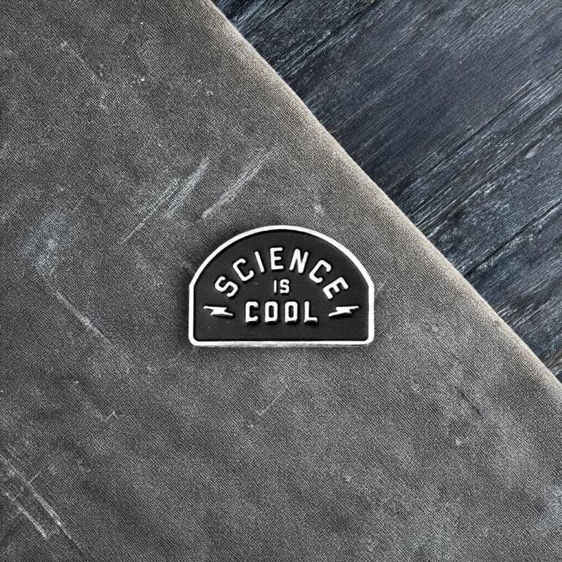 Science Is Cool Emaille Pin Science Is Cool Emaille Pin von AnchorBlack