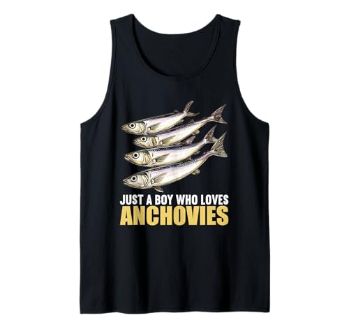 Herren Just a Boy who Loves Anchovies Sardelle Tank Top Herren Just a Boy who Loves Anchovies Sardelle Tank Top von Anchovies Sardelle Tier Shop