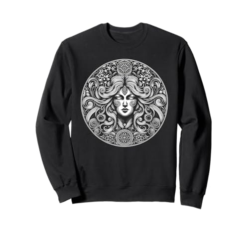 Herren Danu Keltische Göttin Mythologie Heidnisch Sweatshirt von Ancient Threads