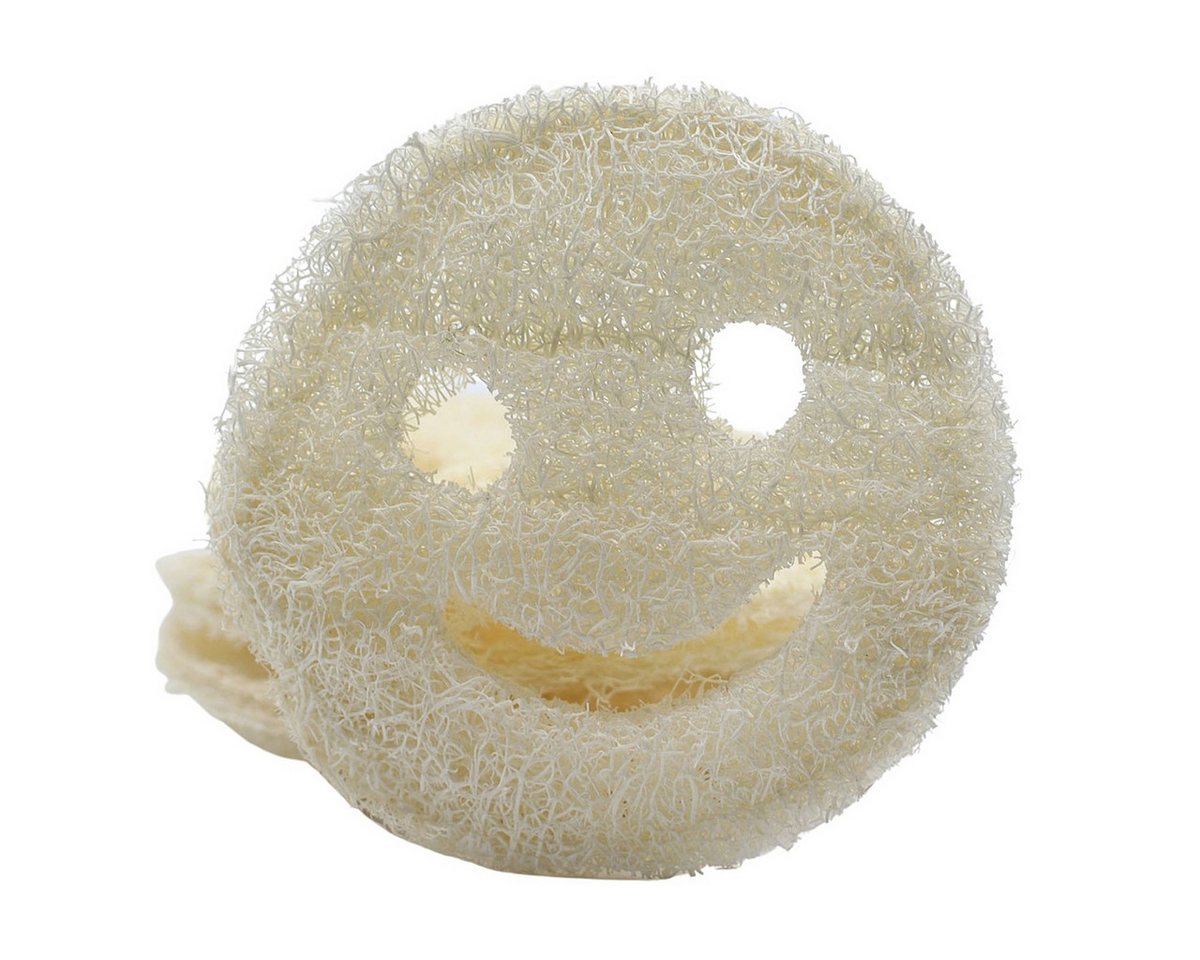 Ancient Wisdom Körperpeeling Luffa-Schwamm SMILEY ca. 10 cm Durchmesser, 1-tlg., zum Peelen geeignet Ancient Wisdom Körperpeeling Luffa-Schwamm SMILEY ca. 10 cm Durchmesser, 1-tlg., zum Peelen geeignet von Ancient Wisdom