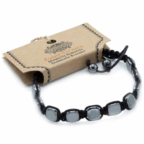 Magnetisches Häma-Shamballa-Armband – runde Ecken, Häma von Ancient Wisdom