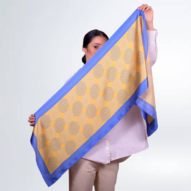 Handbemalter Schal, Seidenschal, Damenschal, Geschenk Für Sie, Weihnachtsgeschenk, Altgriechisch, Made in Soufli Von Kalfas von AncientGreekScarves