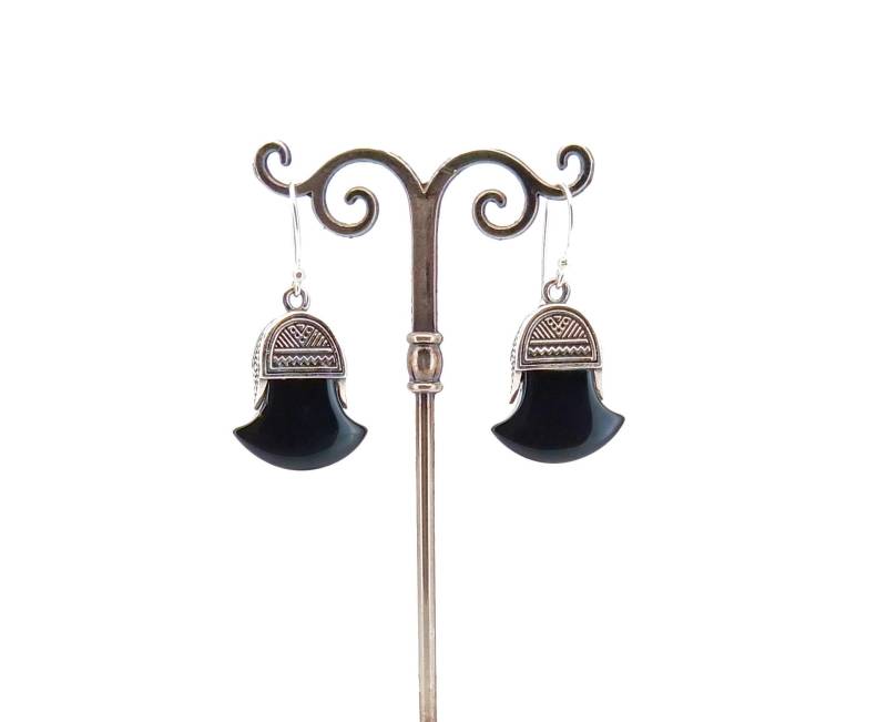 Tuareg Onyx Echt Silber Ohrhänger Tuareg Onyx Echt Silber Ohrhänger von AncientVision