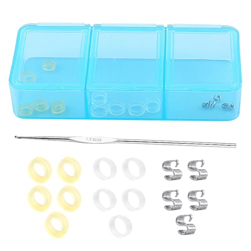 Ancsttu Eingewachsene Nagelkorrektur, Zange, Zehennagelkorrekturstreifen, Entfernungsset für eingewachsene Zehennägel mit Aufbewahrungsbox, Kurve Korrektur eingewachsener Nagel für Männer von Ancsttu