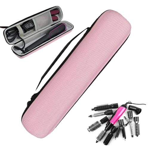 Haarwerkzeug-Reisetasche, Haarwerkzeug, Lockenstab Aufbewahrungsbox, multifunktionale Eva-Reißverschluss-Tragetasche für Männer und Frauen, Refer to Description, Uni von Ancsttu