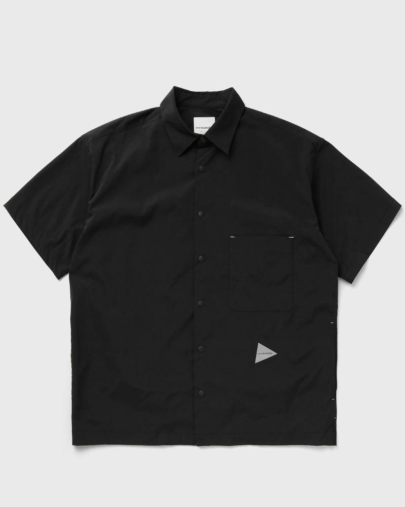 And Wander UV CUT STRETCH SS SHIRT men Shortsleeves black in Größe:XL von And Wander