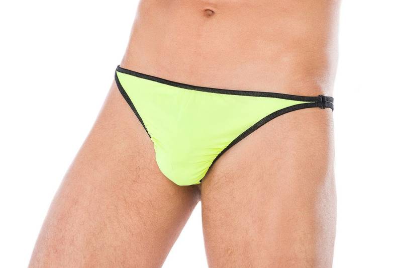 Andalea Men's Collection String Herren String in gelb schwarz mit Hakenverschluss Männer Slip elastisc von Andalea Men's Collection