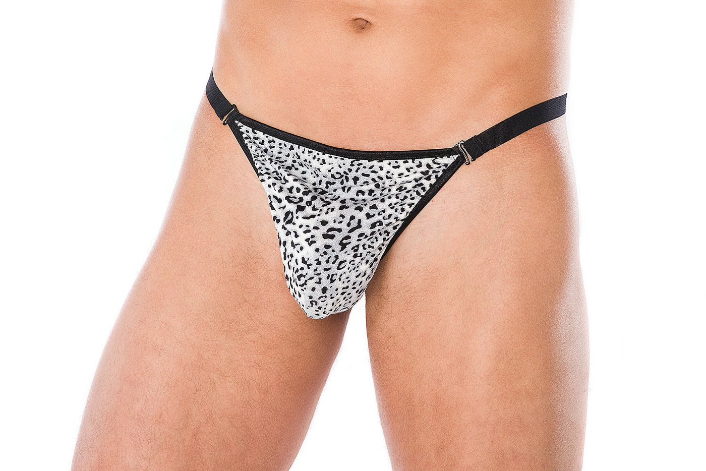 Andalea String Herren String in panther grau mit Hakenverschluss Männer Slip mit Tier Andalea String Herren String in panther grau mit Hakenverschluss Männer Slip mit Tier von Andalea